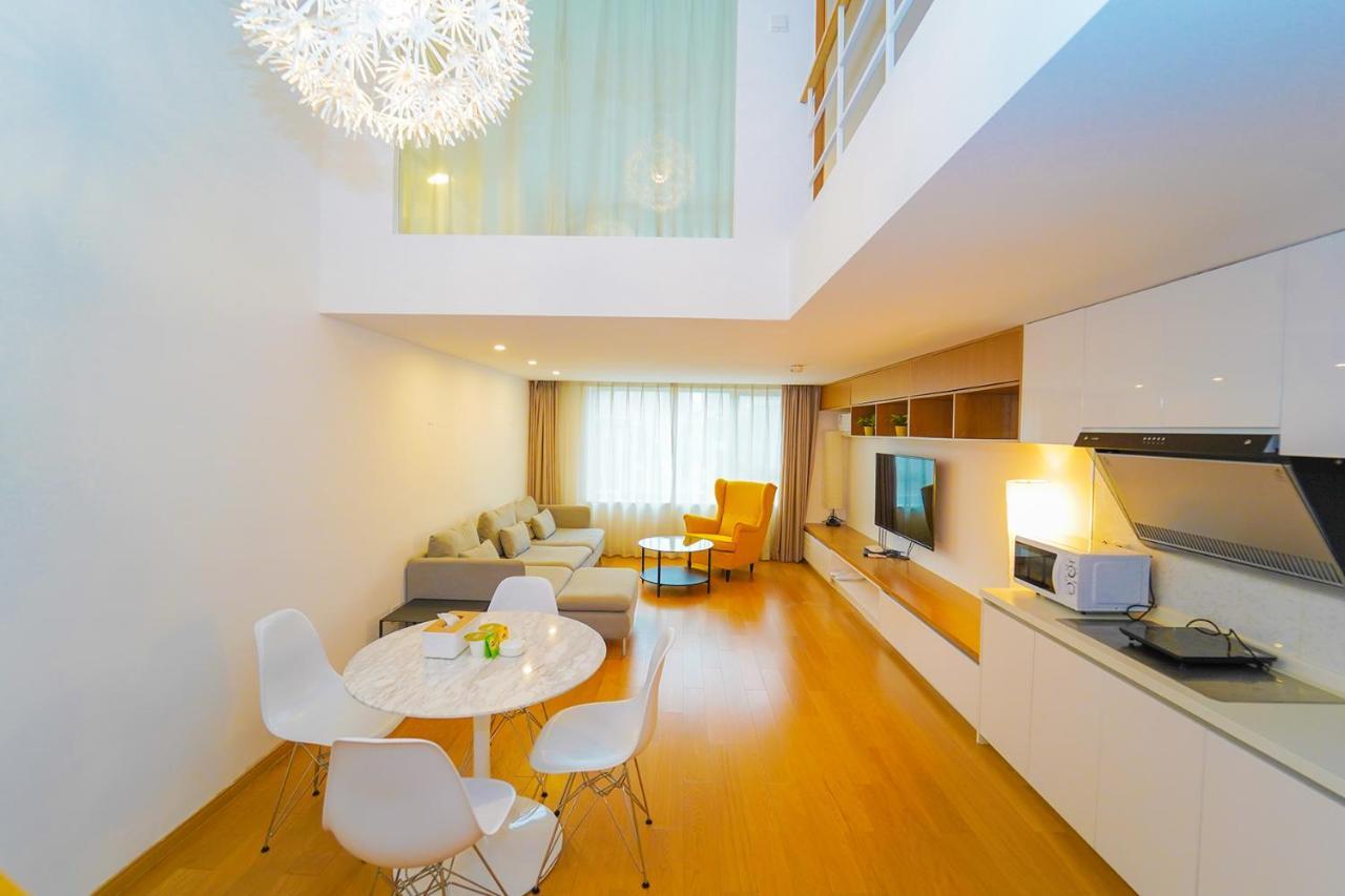 Lujiazui More Residence Xangai Exterior foto